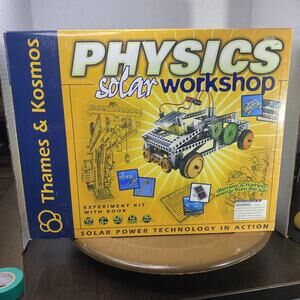 Thames & Kosmos Physics Solar Workshop STEM Kit Build Solar Model Science Toy